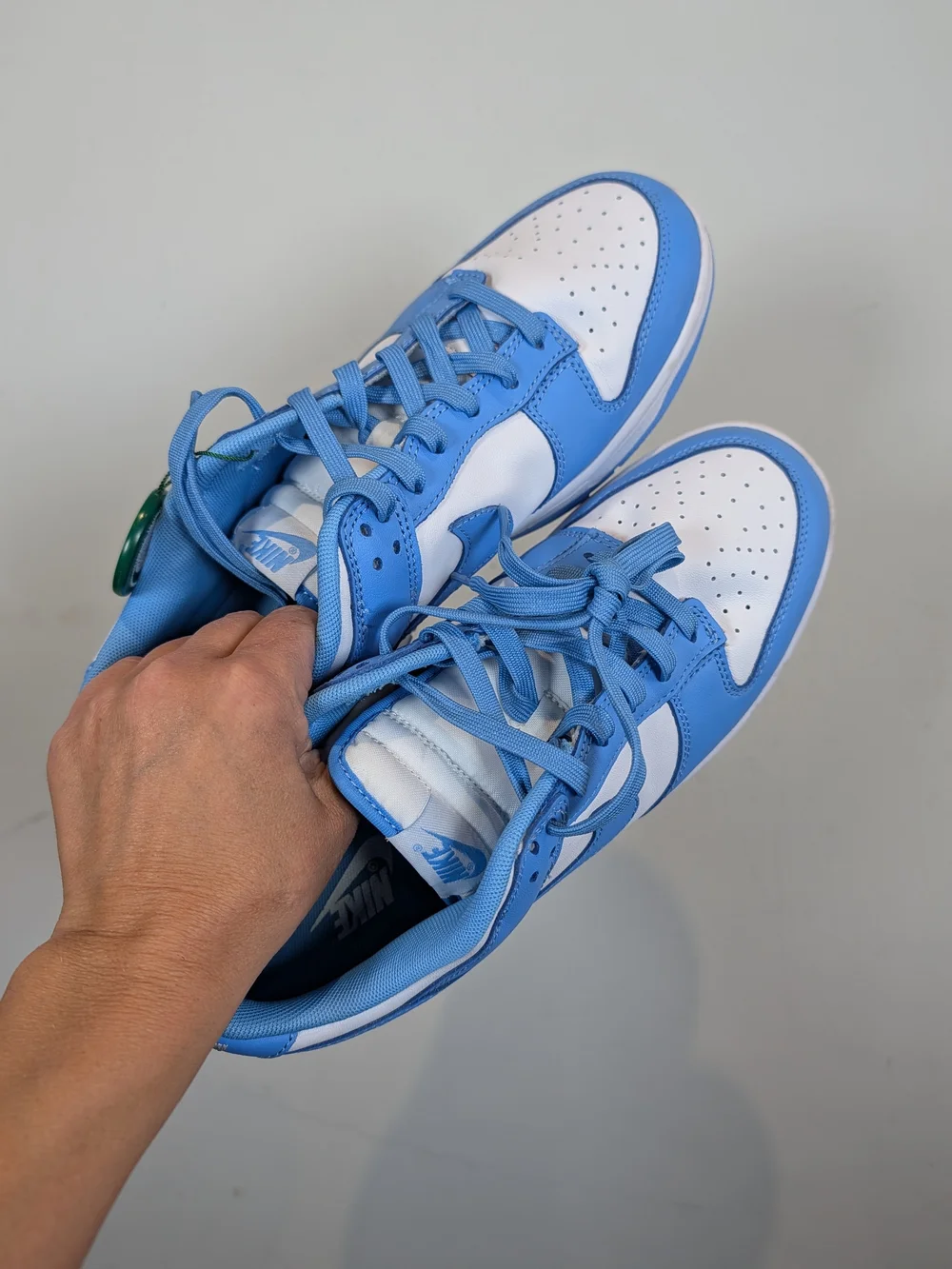 Nike Dunk Low UNC (2021) Sneaker, Size 9.5